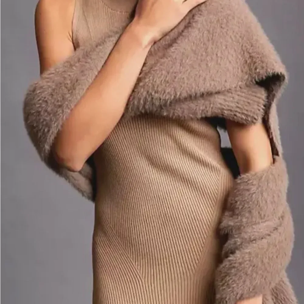 Anthropologie M NWT Mock Neck
Midi Dress Knit Sweater Dress - Picture 5 of 9